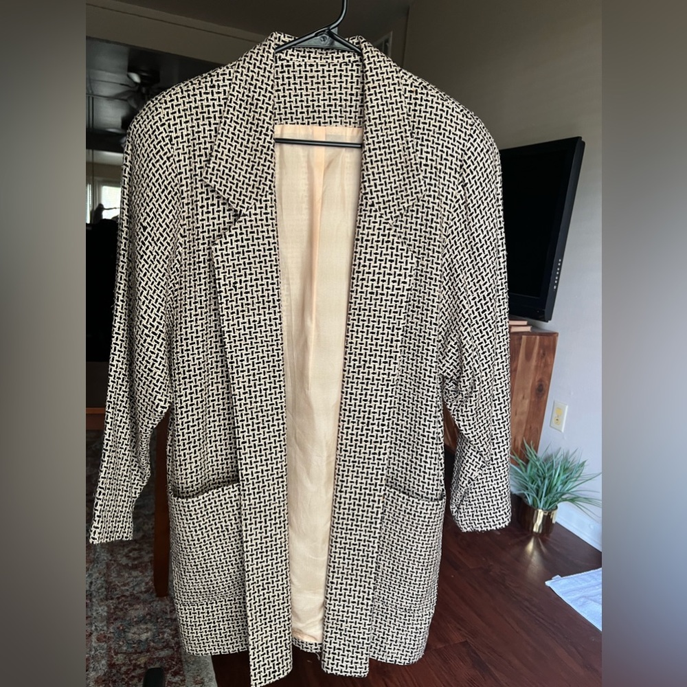 Vintage luxury Doncaster Silks long coat